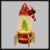 Decorazione razzo rocket con babbo natale astronauta, h 27,5 cm
