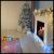 Albero luminoso da 120 cm con 114 microled bianco caldo
