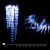 Catena natalizia 8 m - 40 ghiaccioli Led luce fissa - blu