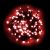 Catena luminosa 180 LED Reflex con controller rosso da esterno