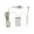SET ACCESSORI CAVO DI ALIMENTAZIONE PER TUBO LUMINOSO LED 