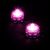 Set 2 candele subacquee a batteria luce fissa - pink