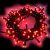 Catena di Natale 10 m - 120 Maxiled luce fissa - prolungabile - rosso