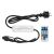 Cavo alimentazione con controller telecomando max 1000 Led RGB PML