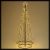 Albero conico 1500 LED minicluster, H 200 cm Ø 75 cm, bianco classic