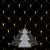Decorazione rete luminosa per albero di natale 195 led con controller bianco classic vetrina