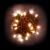 Catena natalizia led 2 m - 20 mini bulbi a luce fissa - reflex - bianco classic