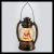 Lanterna natalizia con neve glitter, h 19 cm, a batteria, luce fissa, bianco classic