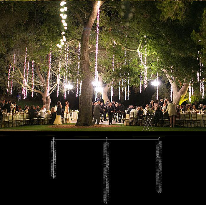 Immagini Di Luci Di Natale.Cascata Di Luci 288 Led 200 X H 100 Cm Flashled Diamond Ghiaccio