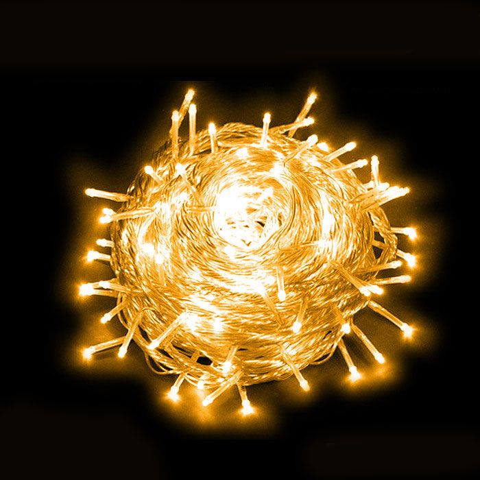 Catena Luci Solare BERGIRISK Con 100 LED Trasp. | JYSK