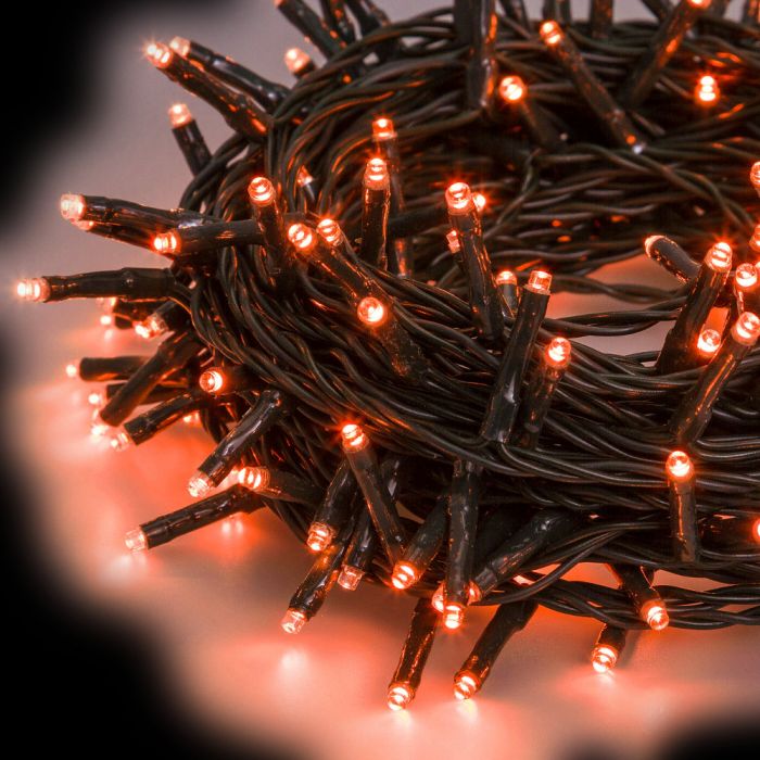 Immagini Di Luci Natalizie.Catena Di Luci Extralong 25 70 M 360 Miniled Con Memory Controller E Timer Arancione