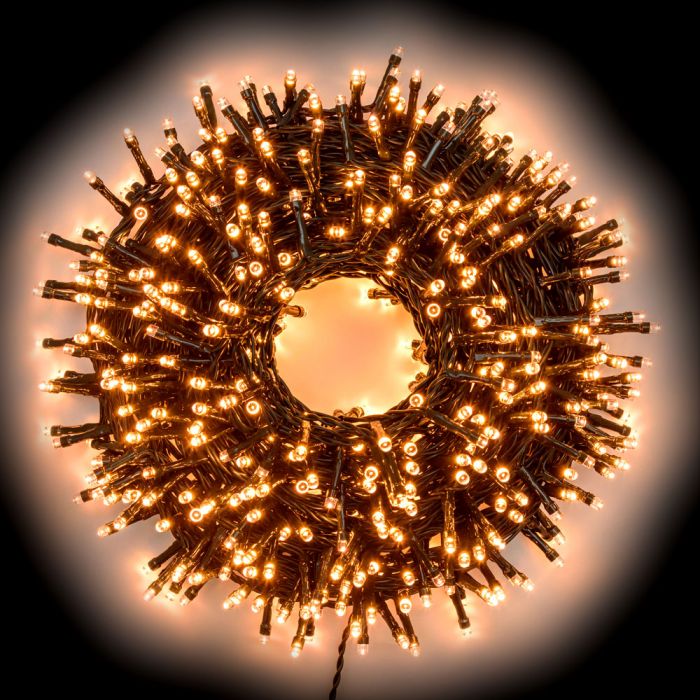 Mini Luminose Catena Luminosa Natale, Luci Fatate in Miniatura, Catene