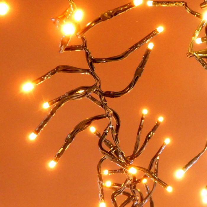 6 Mini Catene Luminose A LED Per Casa Delle Bambole (0,5 M) - Luci Colorate Per Gnomi E Decorazioni Natalizie In Miniatura - 2