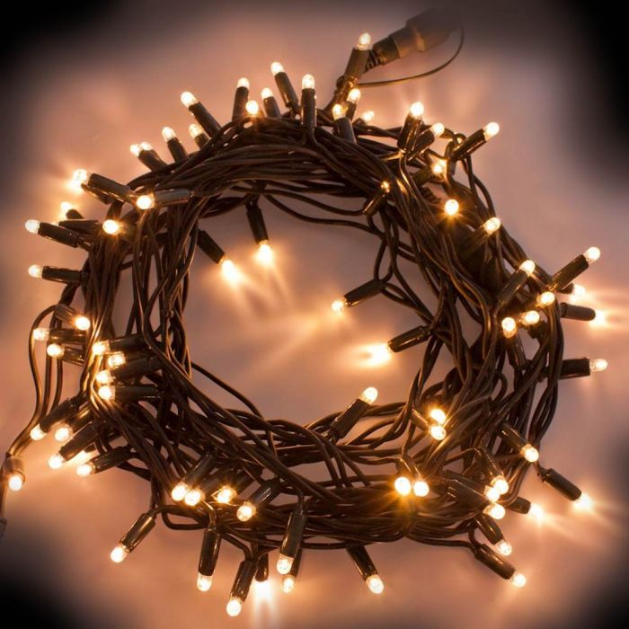 GARTENPIRAT Catena Luminosa Gocce Ghiaccio 24m 960 LED Bianco Caldo Flashlight - Foto 8