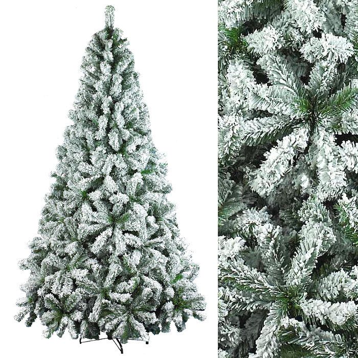 Albero Di Natale Con Effetto Neve H 270 Cm