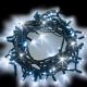 Catena 20 m - 200 maxiled Flashled Diamond - SENZA alimentazione - prolungabile - Bianco Ghiaccio