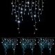 Ice light 180 Maxiled Flashled Diamond 3 x h 1 m - prolungabile - bianco ghiaccio