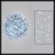 Catena lineare festone 22,5m, cluster 2200 miniled bianco freddo