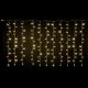 Decorazione tenda luminosa 182 led ice light con controller - bianco classic