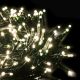Catena di luci extralong 13,10 m - 180 miniled con memory controller - bianco classic