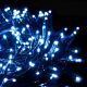 Catena di luci extralong 13,10 m - 180 miniled con memory controller - blu