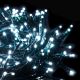 Catena di luci extralong 17,30 m - 240 miniled con memory controller - bianco ghiaccio freddo