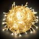 Catena di luci extralong 25,70 m trasparente - 360 miniled con memory controller - bianco classic