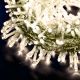 Catena grappolo 14,9 m - mini cluster 720 led con memory controller - bianco classic