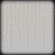 Tenda luminosa 350xh85 cm 432 led reflex a luce fissa - prolungabile - bianco caldo