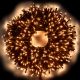 Catena a grappolo 20,5 m mini cluster 1000 led con memory controller bianco tradizionale da esterno