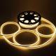 Tubo luminoso led bifacciale effetto neon 50 m - 6000 led - luce fissa - bianco caldo