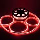 Tubo luminoso led bifacciale effetto neon 50 m - 6000 led - luce fissa - rosso