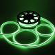 Tubo luminoso led bifacciale effetto neon 50 m - 6000 led - luce fissa - verde