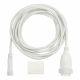 Cavo bianco di 4 mt con portalampada attacco E27 Vintage Led Pro uso esterno