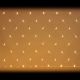 Rete luminosa 200 x 100 cm, 64 Maxiled, prolungabile, bianco classic 