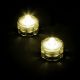 Set 2 candele subacquee a batteria luce fissa Led classic