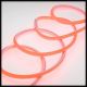 Tubo luminoso led monofacciale effetto neon 50 m, 6000 led, luce fissa, rosso
