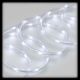 Tubo luminoso a led 20 m ø 10 mm 400 led con memory controller, bianco ghiaccio
