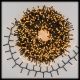 Catena minicluster 30,50 m 1500 led, con controller, bianco caldo e tradizionale