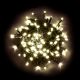 Catena luminosa 100 minilucciole led con controller bianco classic caldo