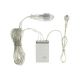 SET ACCESSORI CAVO DI ALIMENTAZIONE PER TUBO LUMINOSO LED 