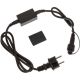 Cavo alimentazione nero per luci professionale maxiled - 230V AC-DC 2A
