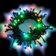 Catena di Natale 10 m - 120 Maxiled luce fissa - prolungabile - multicolor