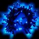 Catena di Natale 10 m - 120 Maxiled luce fissa - prolungabile - blu