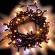 Catena di Natale 10 m - 120 Maxiled Flashled Diamond - prolungabile - bianco classic