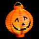 Lanterna di carta Zucca Halloween a batteria luce fissa bianco classic