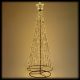 Albero 2800 LED minicluster, H 280 cm Ø 105 cm, bianco classic caldo