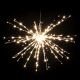 Decorazione luminosa Twig Ball Ø 60 cm 200 led flashled bianco classic vetrina