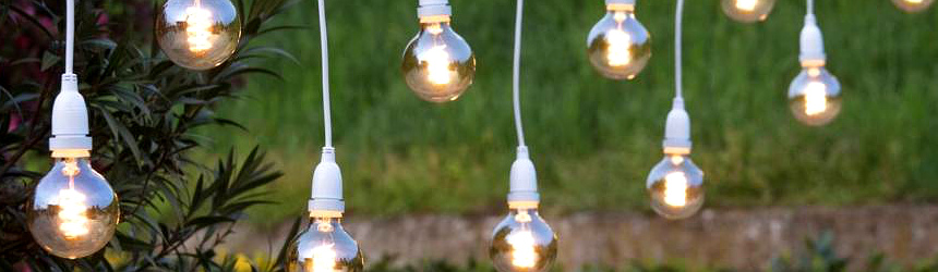 stringhe, cavi, catene di lampadine retrò serie vintage led pro