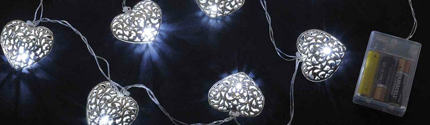 Luci di Natale a batteria a pile